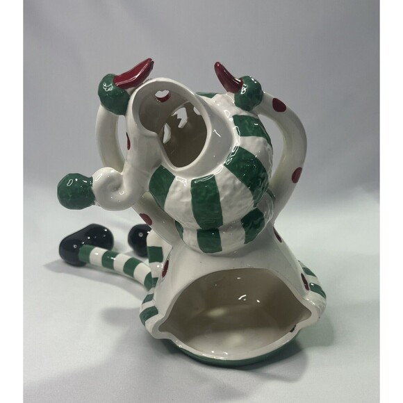 2004 Snowman Shelf Candle Holder Dennis East International #83583 - Picture 5 of 8